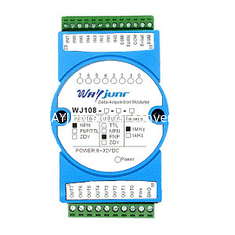 China 8 channesl NPN to PNP, 5V to 24V level, Signal Converters ,level to 0-24V supplier