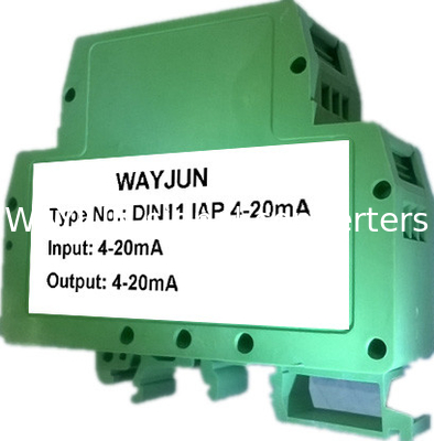 4-20mA Passive Signal Isolated Converter  Green DIN rail mounted signal Conditioners supplier