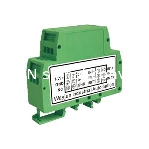 WJ20 series16bits  2-CH 0-5v to RS485/232  green A/D Converters analog I/O module CE approved  DIN35 supplier