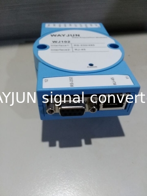 WAYJUN WJ102 - 232/485 - RJ45  RS232/485 to RJ45,blue Support AUTO MDI / MDIX DIN35 supplier